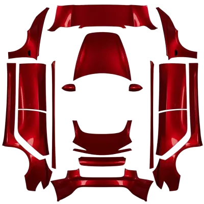 Ultra Red – Tesla Model 3 Wrap