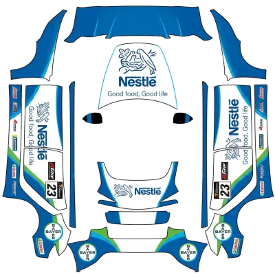 네슬레 컴퍼니 카 (Nestle Company Car) – 테슬라 Model 3 랩핑