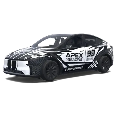 頂點賽車 99 – 特斯拉 Model Y 塗裝