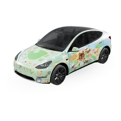 Animal Crossing (动物森友会) – Tesla Model Y Wrap