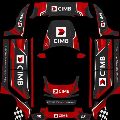CIMB – 테슬라 Model 3 랩핑