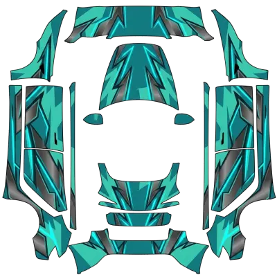 Chlorine 00 – Tesla Model 3 Wrap