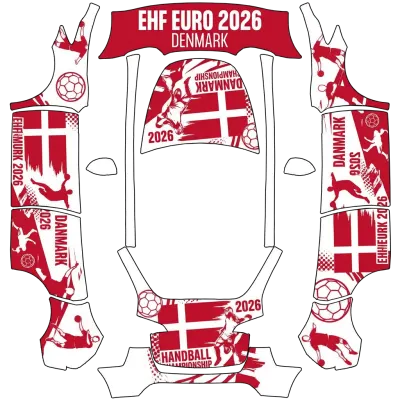2026丹麥EHF冠軍賽（championsship ehf 2026 denmark） – 特斯拉 Model Y 塗裝