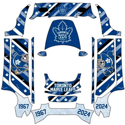 Toronto Maple Leafs (Toronto Maple Leafs NHL) – covering Tesla Model 3