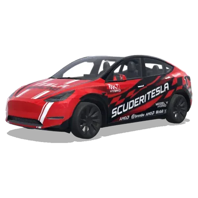 Команда Формулы 1 (Formula 1 team) – оклейка Tesla Model Y