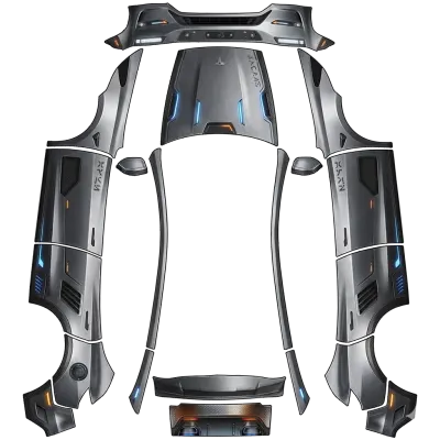 Vaisseau 16 – Tesla Model Y wrap