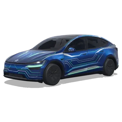 Style NIO ES9 (NIO ES9 Design style) – covering Tesla Model Y L