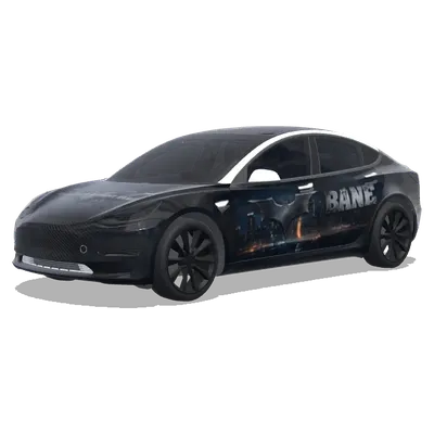 다크 나이트 라이즈 (Batman - Dark night rises) – 테슬라 Model 3 랩핑