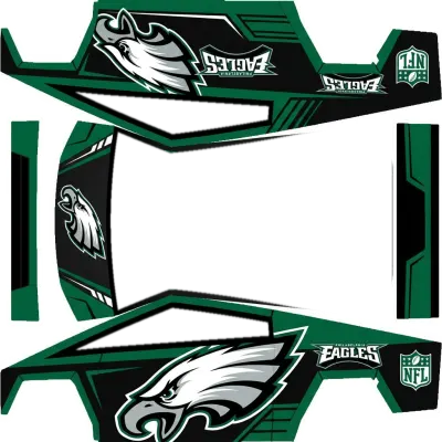 フィラデルフィア・イーグルス (Philadelphia Eagles) – テスラ Cybertruck ラッピング