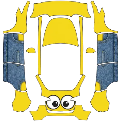 미니언즈 (minions) – 테슬라 Model Y 랩핑