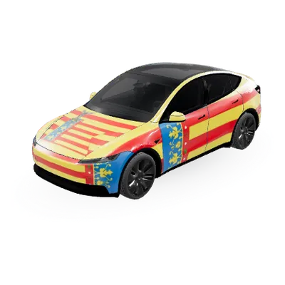 Valencia II (Comunitat Valenciana II) – Tesla Model Y Wrap