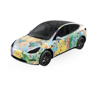 ポケモン (Pokemon) – テスラ Model Y ラッピング