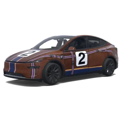 賽車條紋 Model X – 特斯拉 Model Y 塗裝