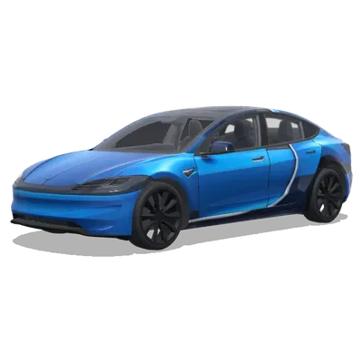 ブガッティ・シロン風 – テスラ Model 3 ラッピング