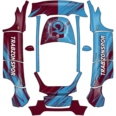 Trabzonspor Tesla – Tesla Model Y wrap