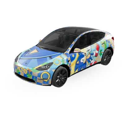 Sonic – Tesla Model Y Wrap