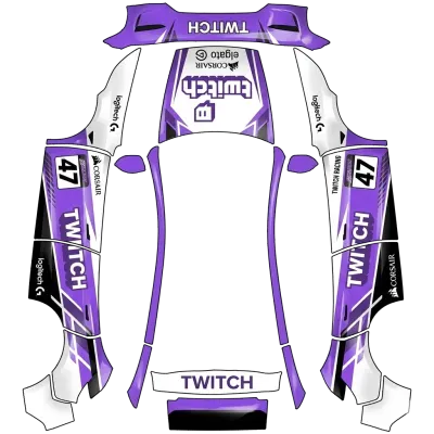 Twitch – 特斯拉 Model Y 塗裝