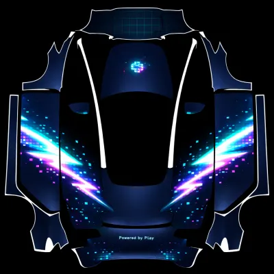 CYBERPUNK – Tesla Model 3 wrap