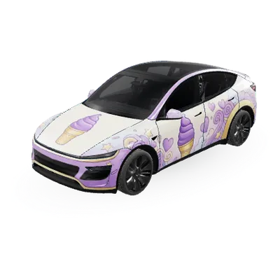 d – 테슬라 Model Y 랩핑