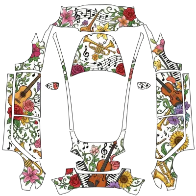 Music is Life (music is life) – Tesla Model 3 Wrap