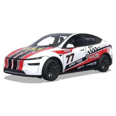 에이펙스 77 레이싱 랩 – 테슬라 Model Y 랩핑