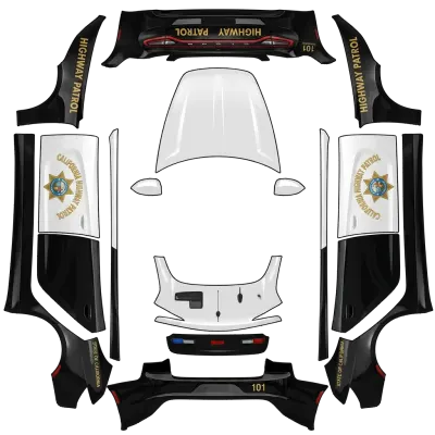 CHP – 테슬라 Model 3 랩핑