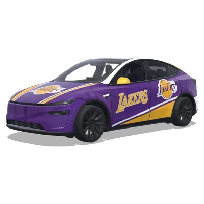 Los Angeles Lakers – Tesla Model Y wrap