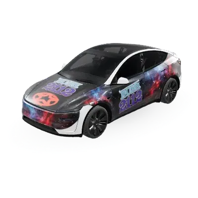 Rush 2112 – Tesla Model Y Wrap