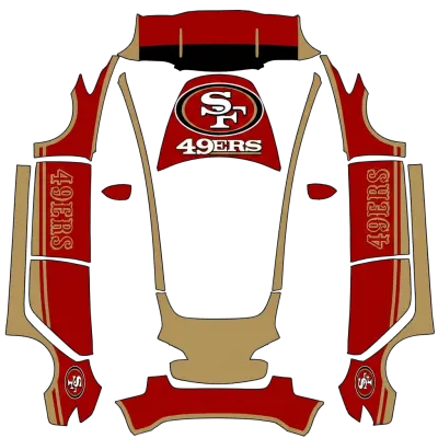 49ers – 테슬라 Model 3 랩핑