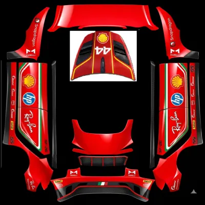 f1 24 – Tesla Model 3 wrap