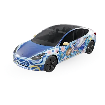 Yuna – Tesla Model 3 Wrap