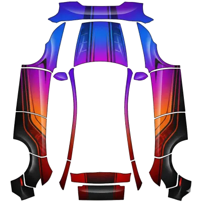 Straßen (Streets) – Tesla Model Y Wrap