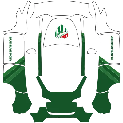 BURSASPOR – Tesla Model Y wrap