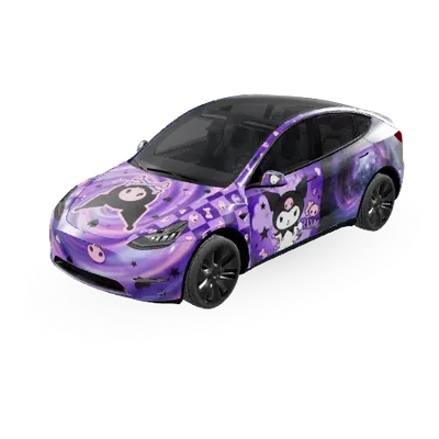Kuromi (库洛米) – Tesla Model Y Wrap