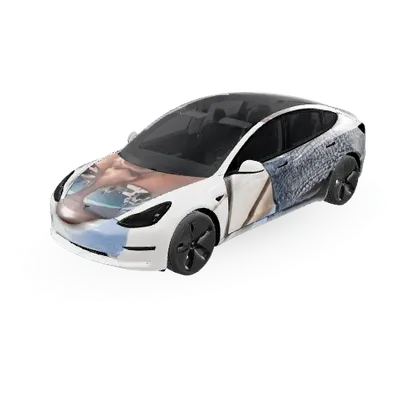 G – оклейка Tesla Model 3