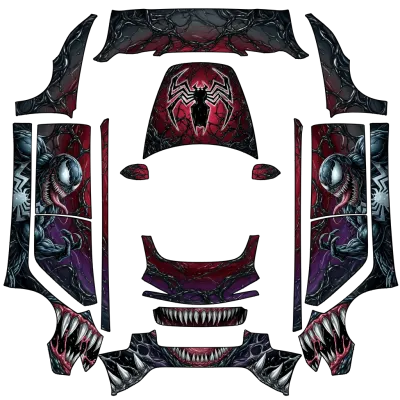 베놈 (Venom) – 테슬라 Model 3 랩핑