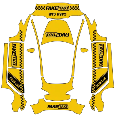 Faux Taxi (fake taxi) – covering Tesla Model 3