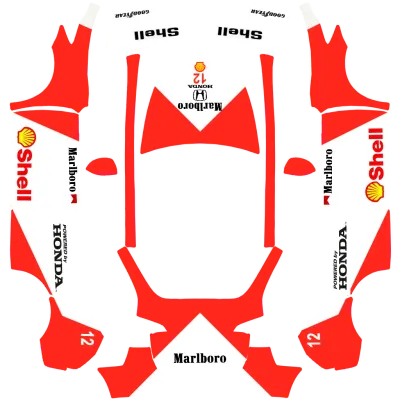 Mclaren MP4 4 F1 – Tesla Model Y wrap