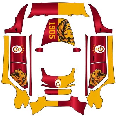 Galatasaray – Tesla Model 3 Wrap