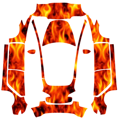 ファイア (FIRE) – テスラ Model 3 ラッピング