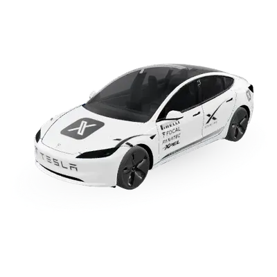 SpaceX_Decal – Tesla Model 3 wrap