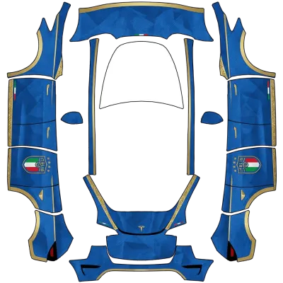 Italia – Tesla Model Y wrap