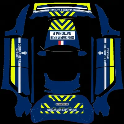 Gendarmerie Nationale – Tesla Model 3 Wrap