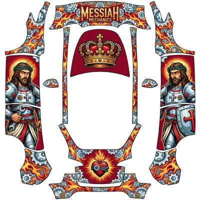 Jésus-Christ (jesus christ) – covering Tesla Model Y