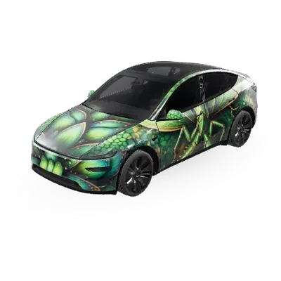 マンティス (Mantis) – テスラ Model Y ラッピング