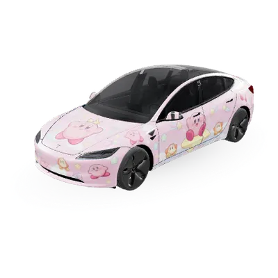 Kirby 2 (kriby 2) – Tesla Model 3 Wrap