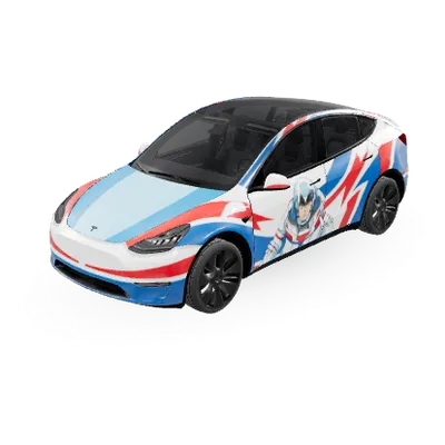 at – 테슬라 Model Y 랩핑