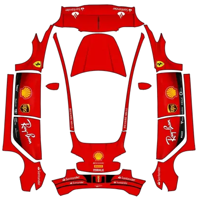 ferrariF1 – Tesla Model 3 wrap
