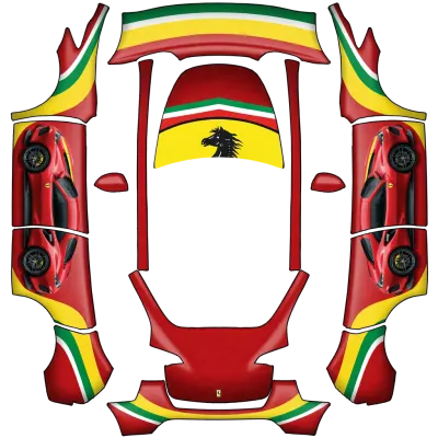 Ferrari – Tesla Model Y Wrap