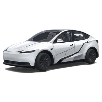 퓨처리틱 화이트 스파이더 – 테슬라 Model Y 랩핑